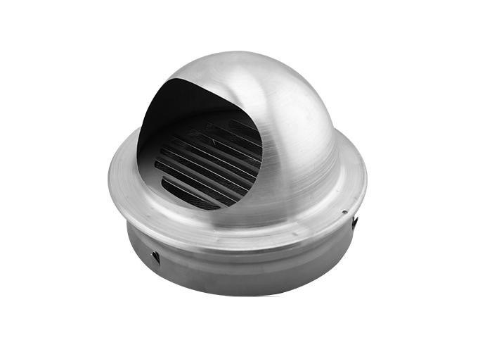 CE Duct Fan Accessories , Round air inline duct exhaust fan 100mm rain