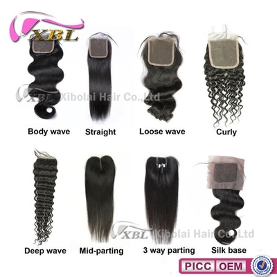 Hot Sale 4*4 Lace Closure Malaysian Hair Lace Closure